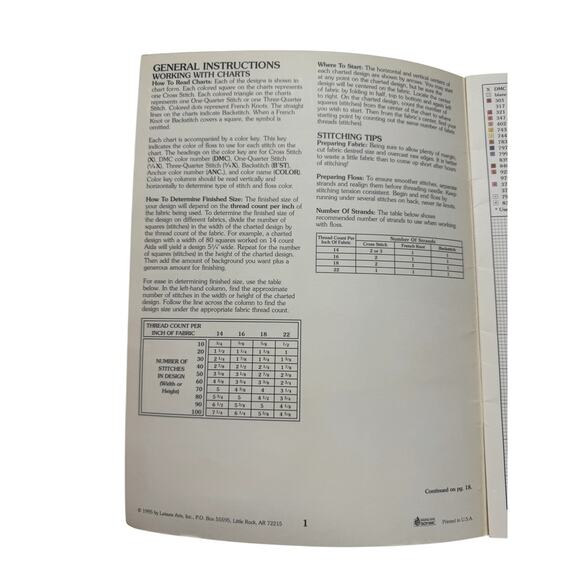 Vintage 50 Friendship Favorites Cross Stitch Designs 2798 Love Rainbow Cats Home - Picture 2 of 3